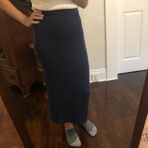 Aritzia Knit Midi Skirt